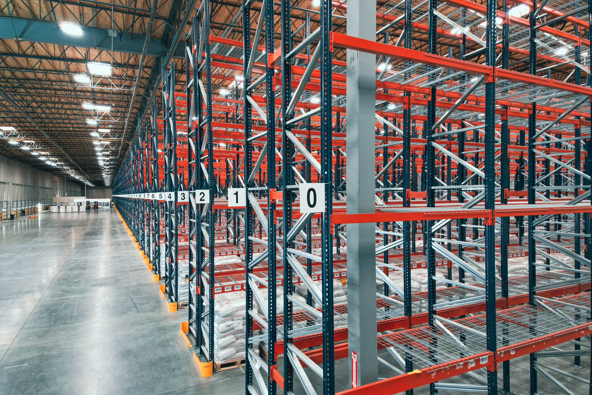 Industrial pallet racking warehouse in Shepherdsville